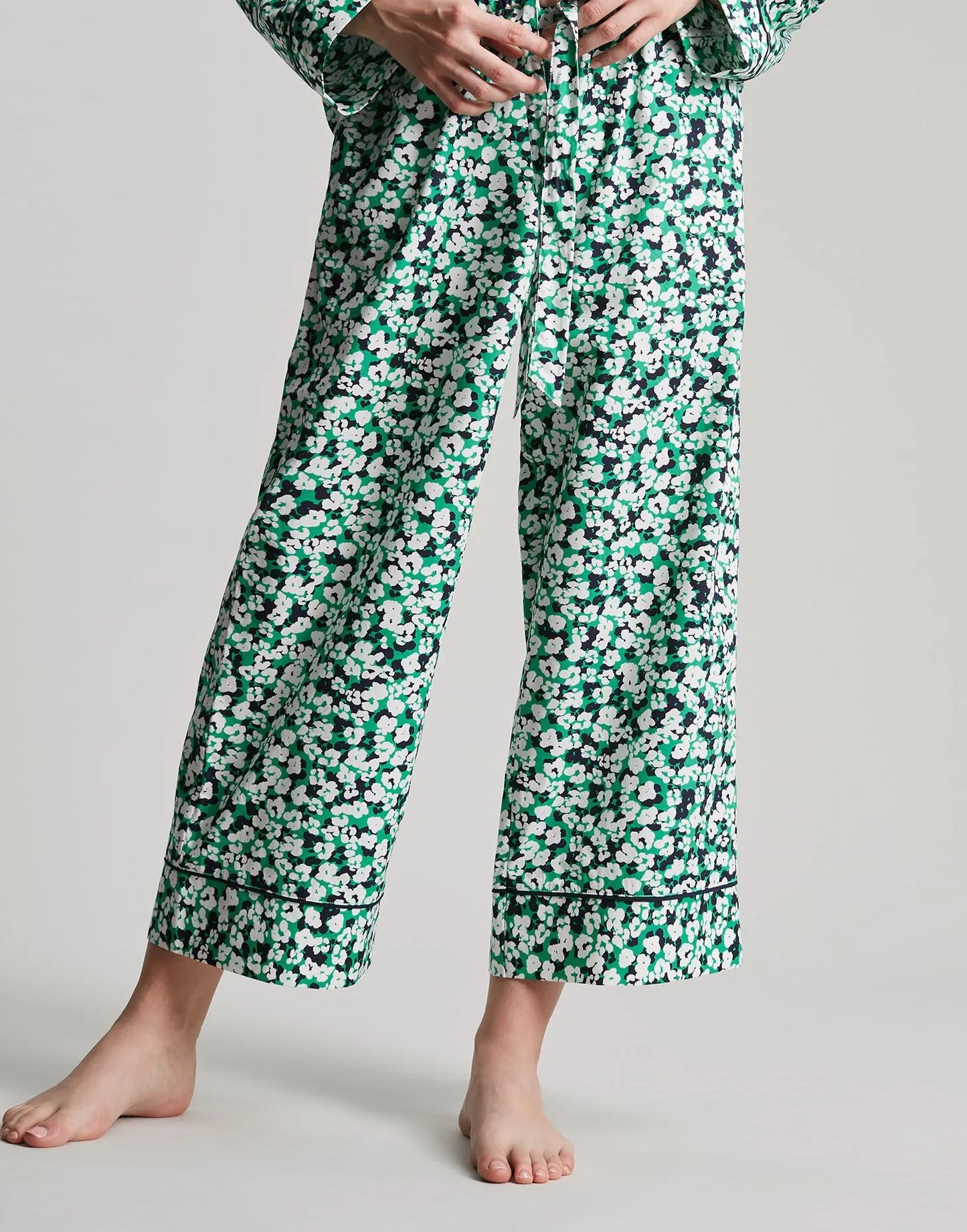 Napwell Pyjama Set - Green Ditsy