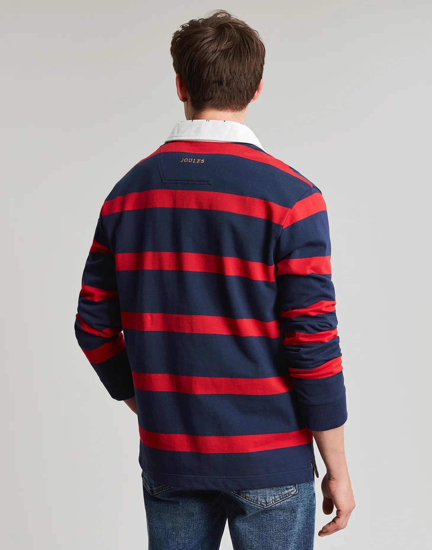 Onside Rugby Shirt - Navy Red Stripe