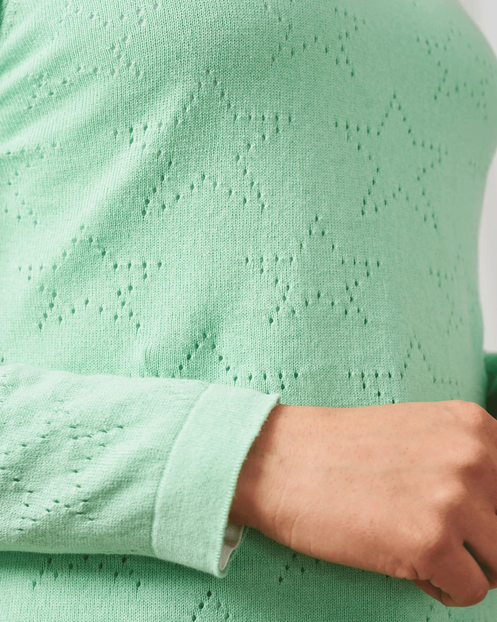 Polly Star Jumper - Mint