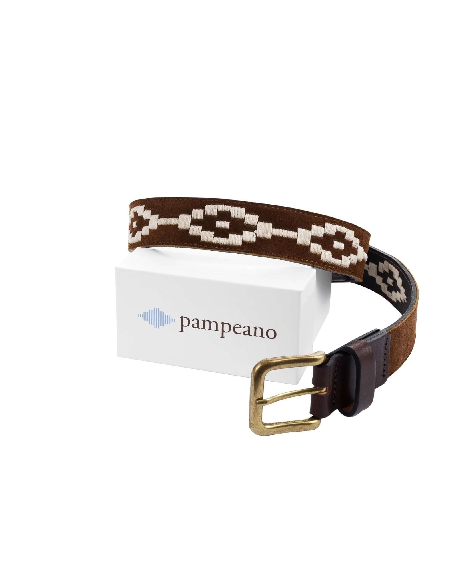 Confianza Polo Belt - Tan Suede