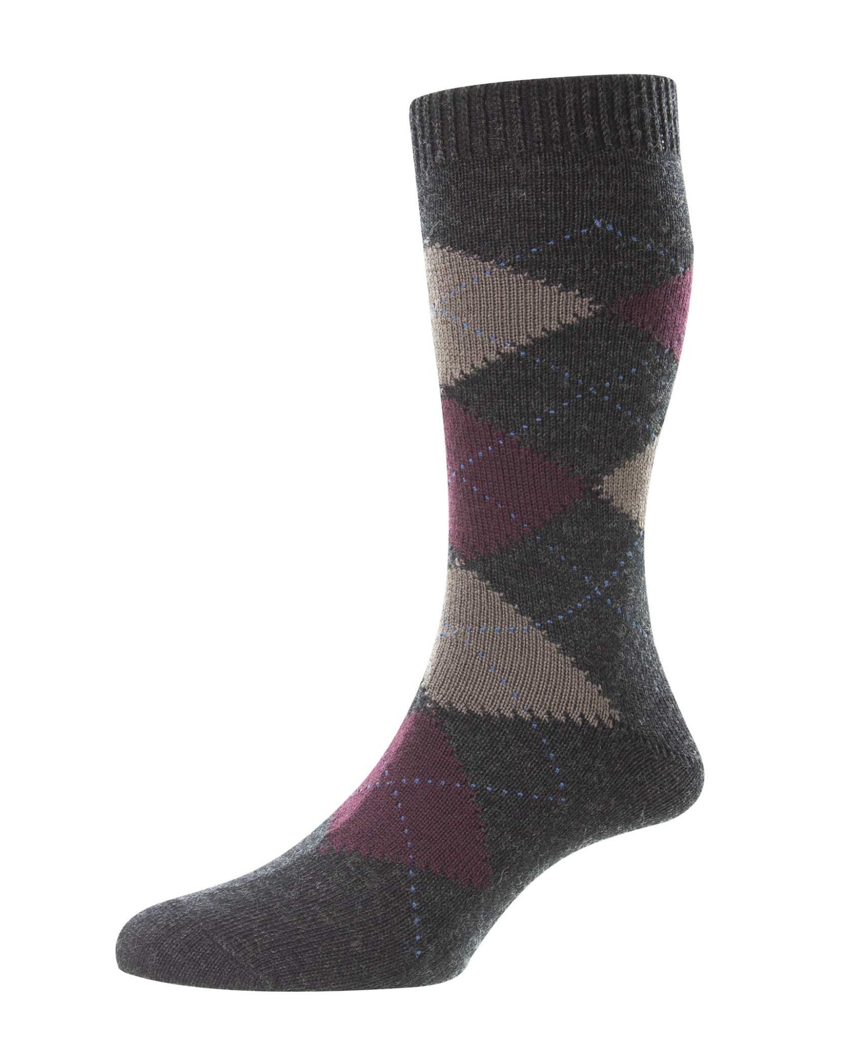 Racton Socks - Charcoal