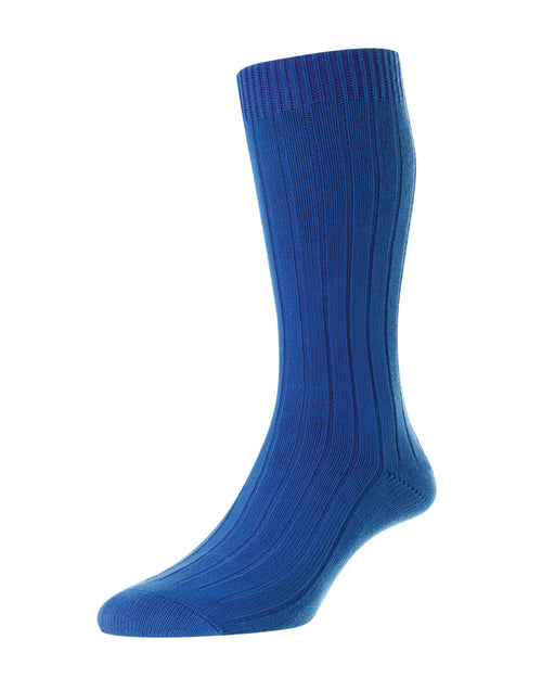 Seaford Socks - Bright Blue