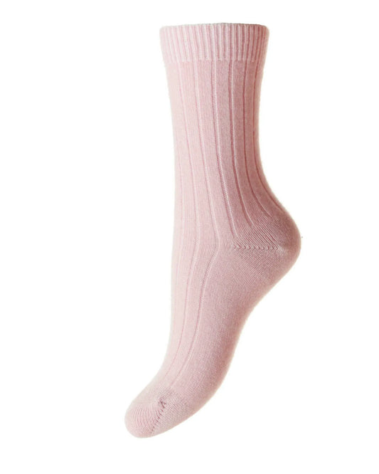 Tabitha Socks - Rose Pink