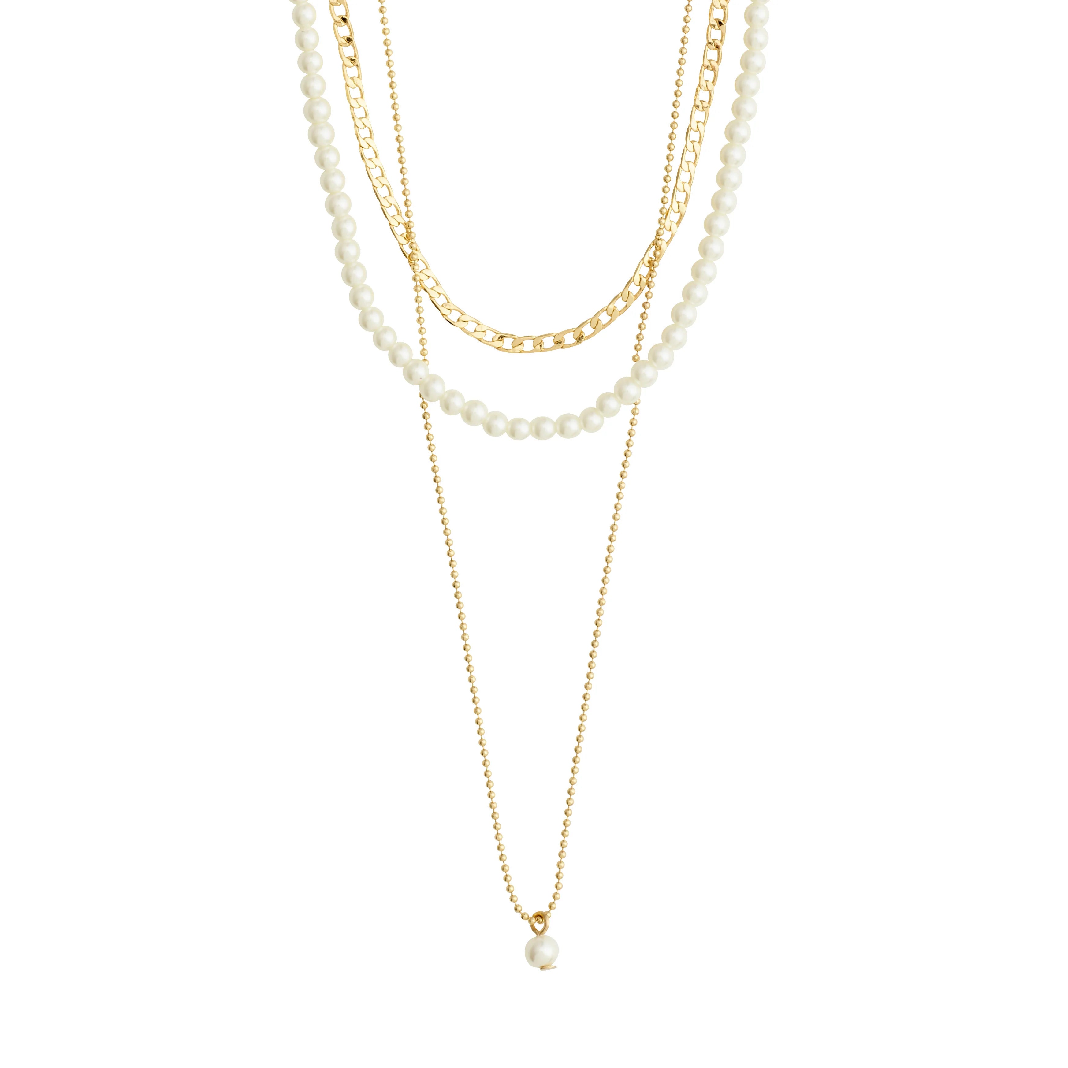 Baker Necklace 3-in-1 - Gold Plated