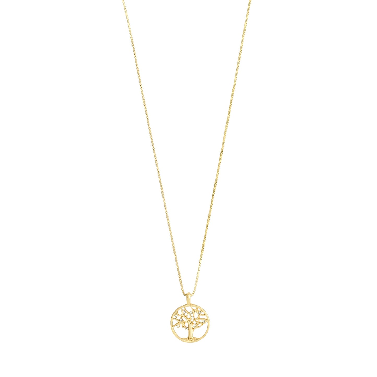 IBEN Recycled Tree of Life Necklace - Gold Plated
