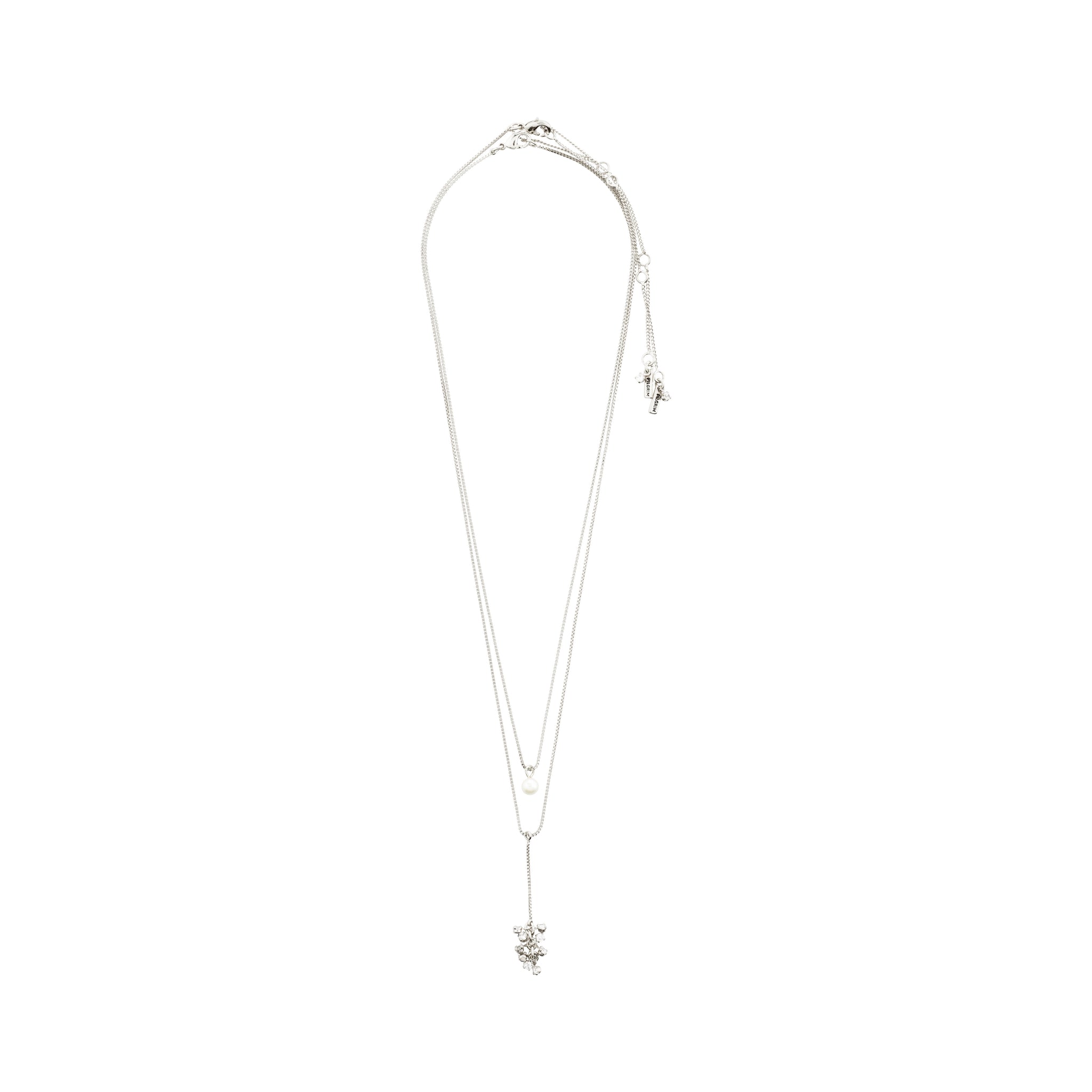 Jolene Necklace - Silver Plated