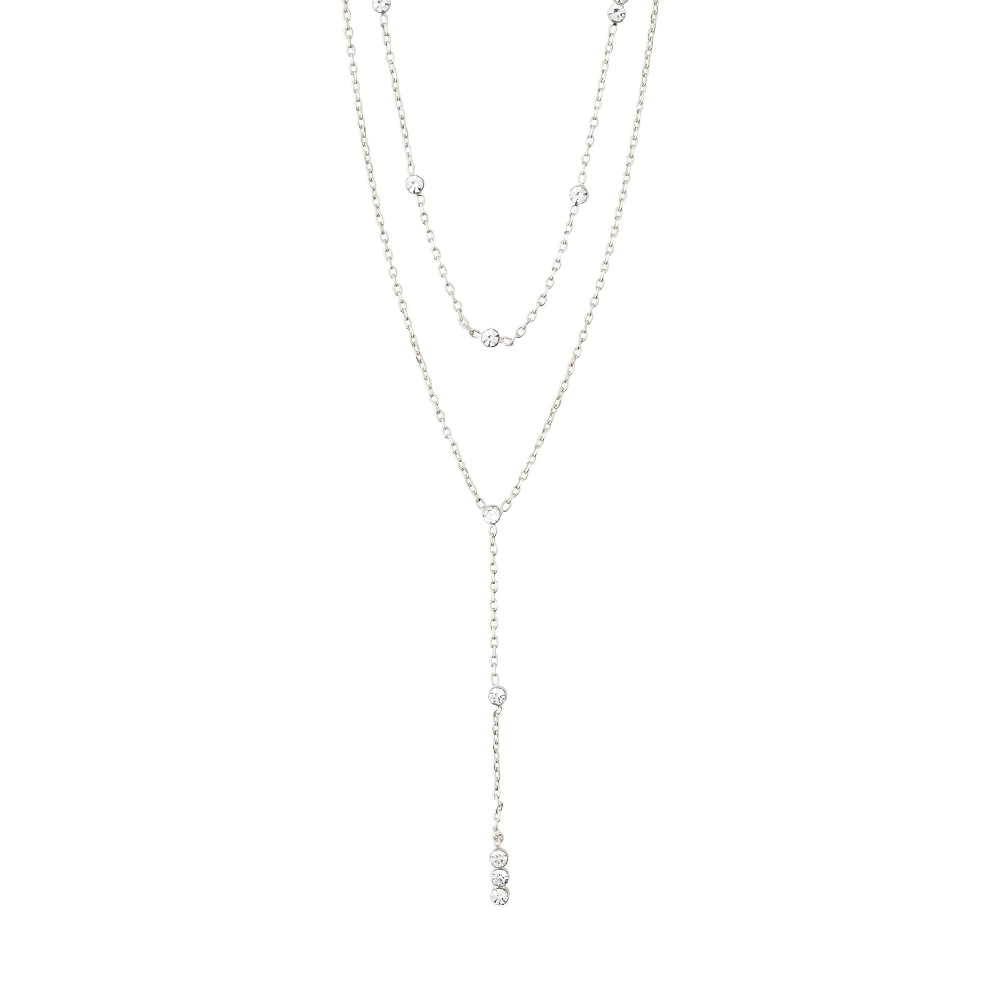 Kamari Necklace - Silver Plated
