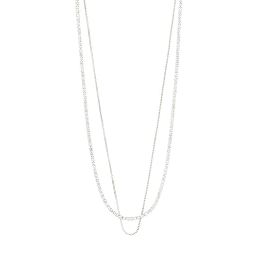 Mille Necklace 2-in-1 - Silver Plated