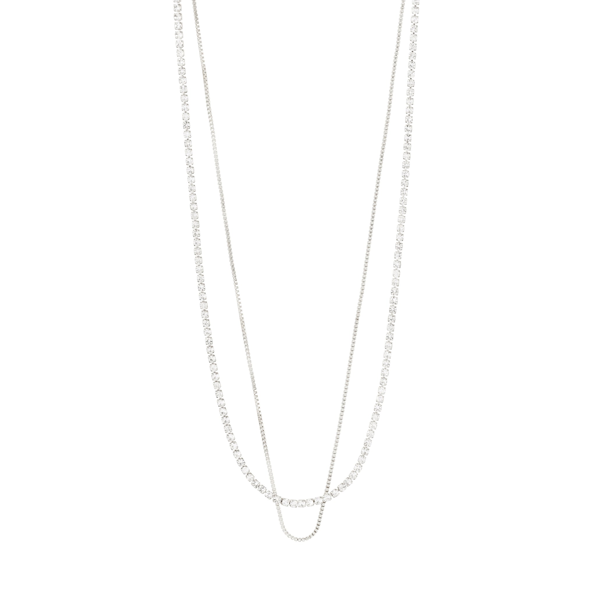 Mille Necklace 2-in-1 - Silver Plated