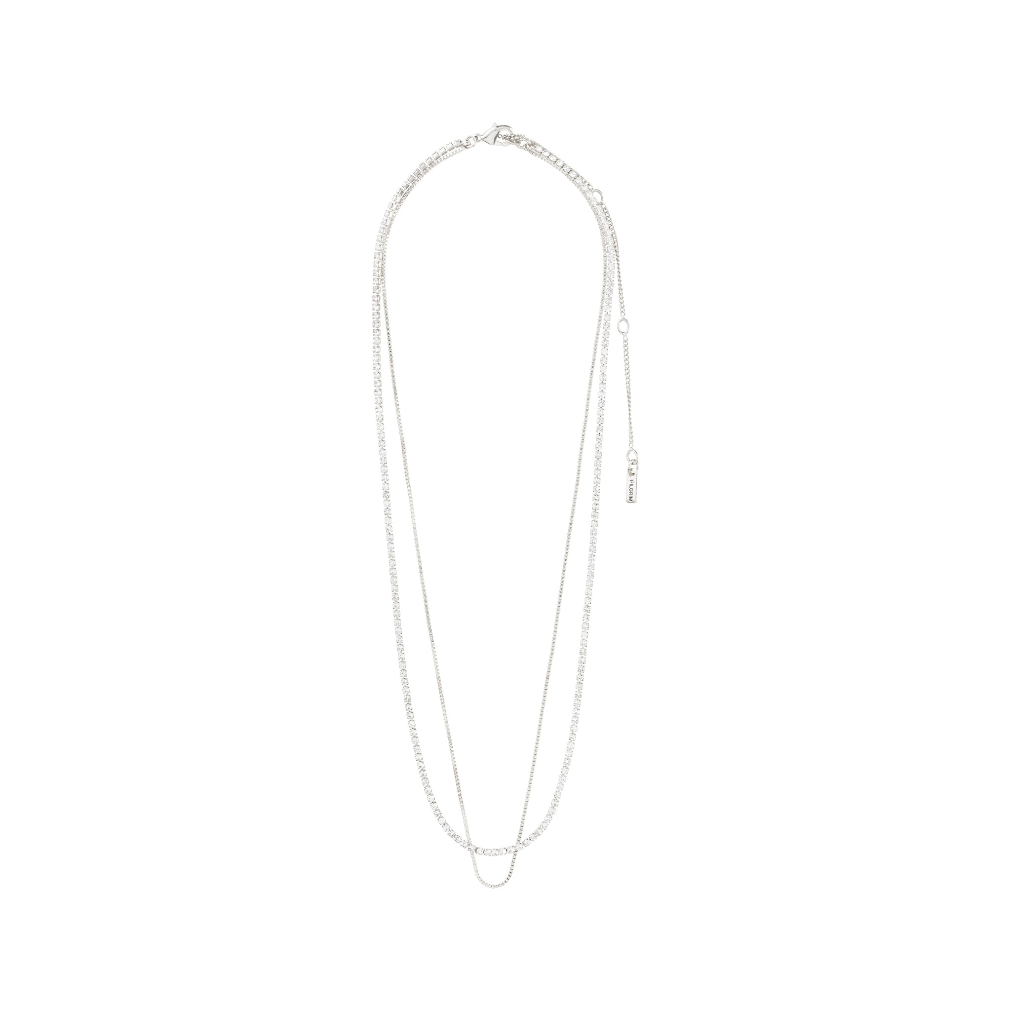 Mille Necklace 2-in-1 - Silver Plated