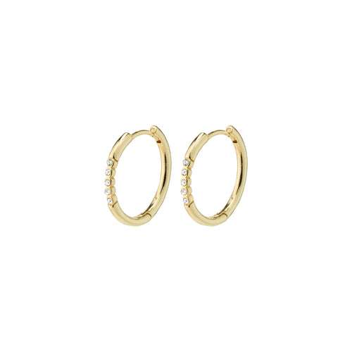 Turdy Large Earrings - Gold Plated