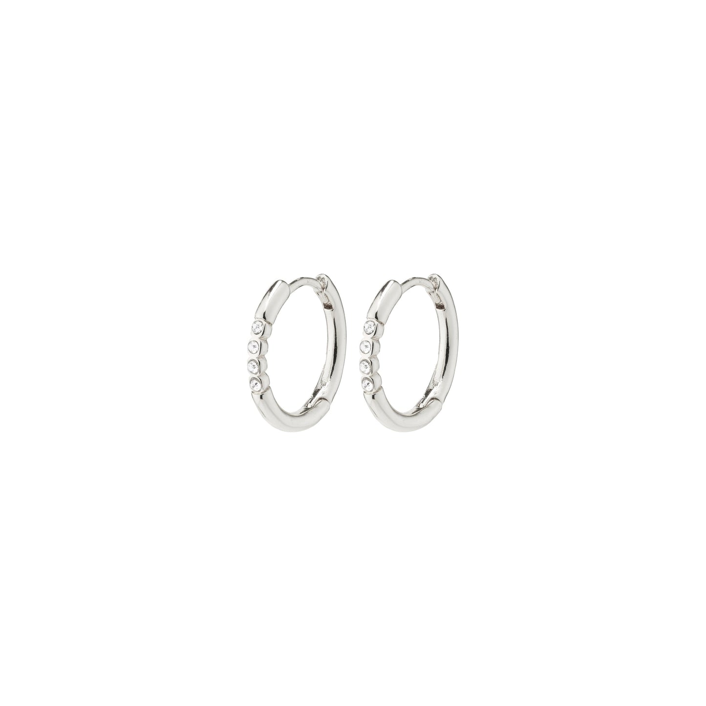 Turdy Small Earrings - Silver Plated