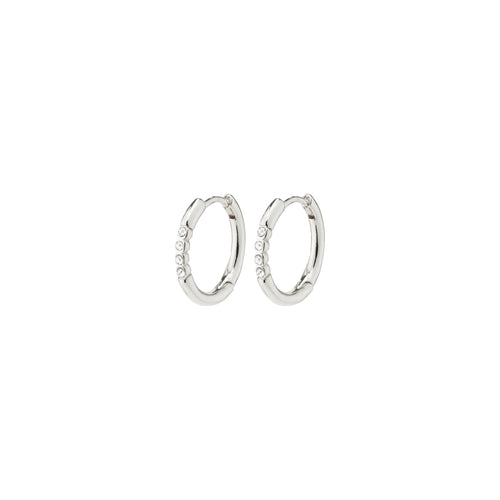 Turdy Small Earrings - Silver Plated