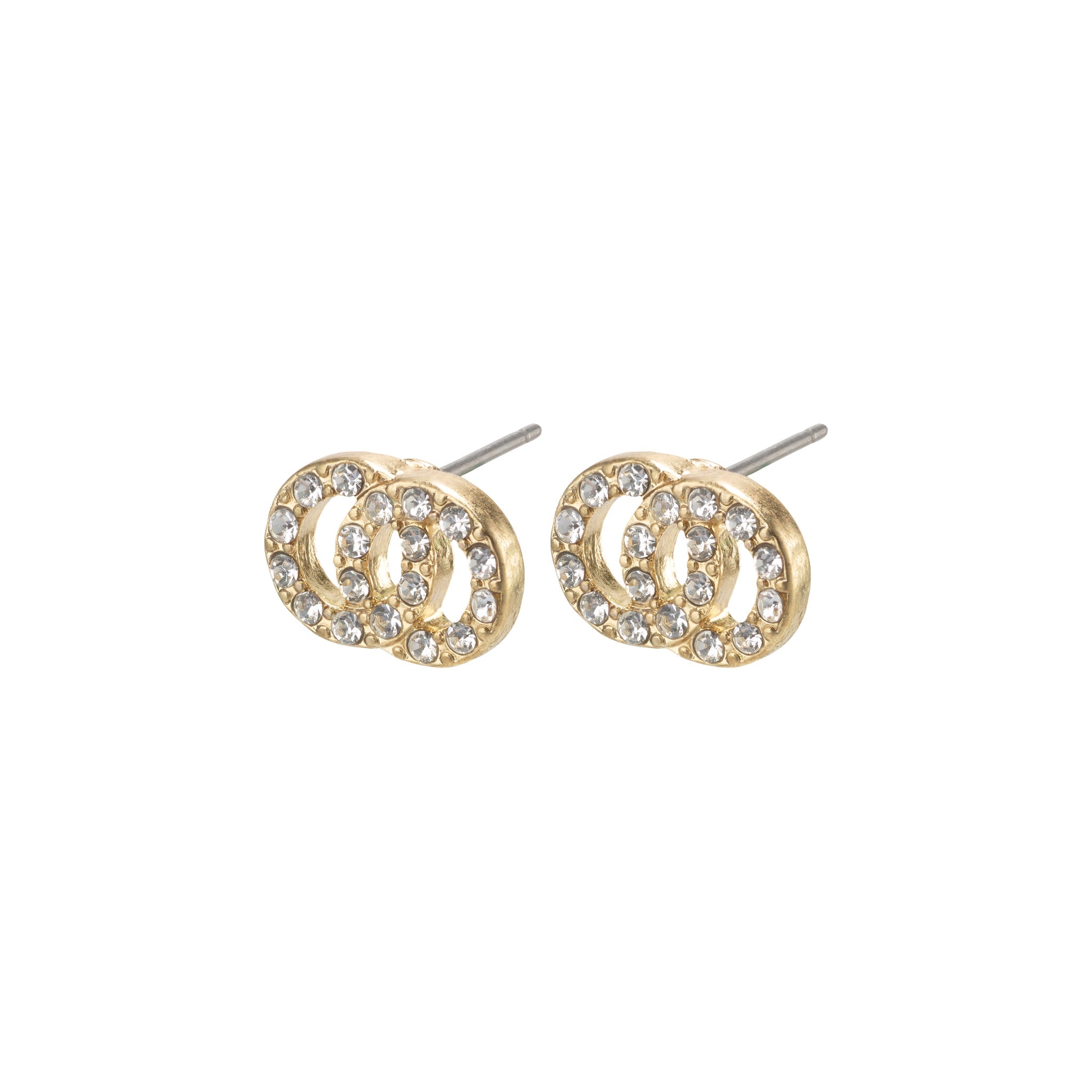 VICTORIA Crystal Earrings - Gold Plated