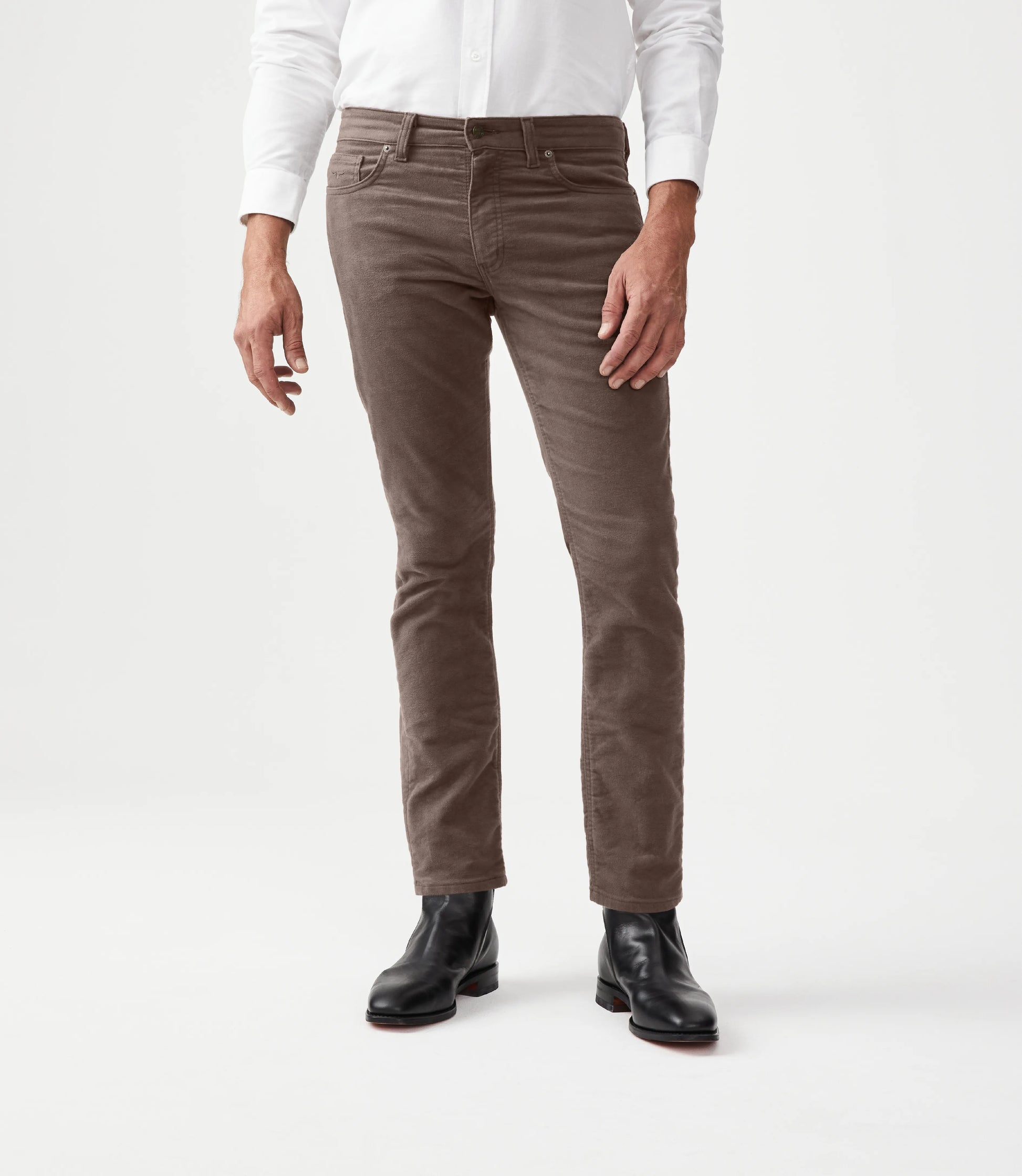 R.M.Williams Ramco Jean Taupe Beacon