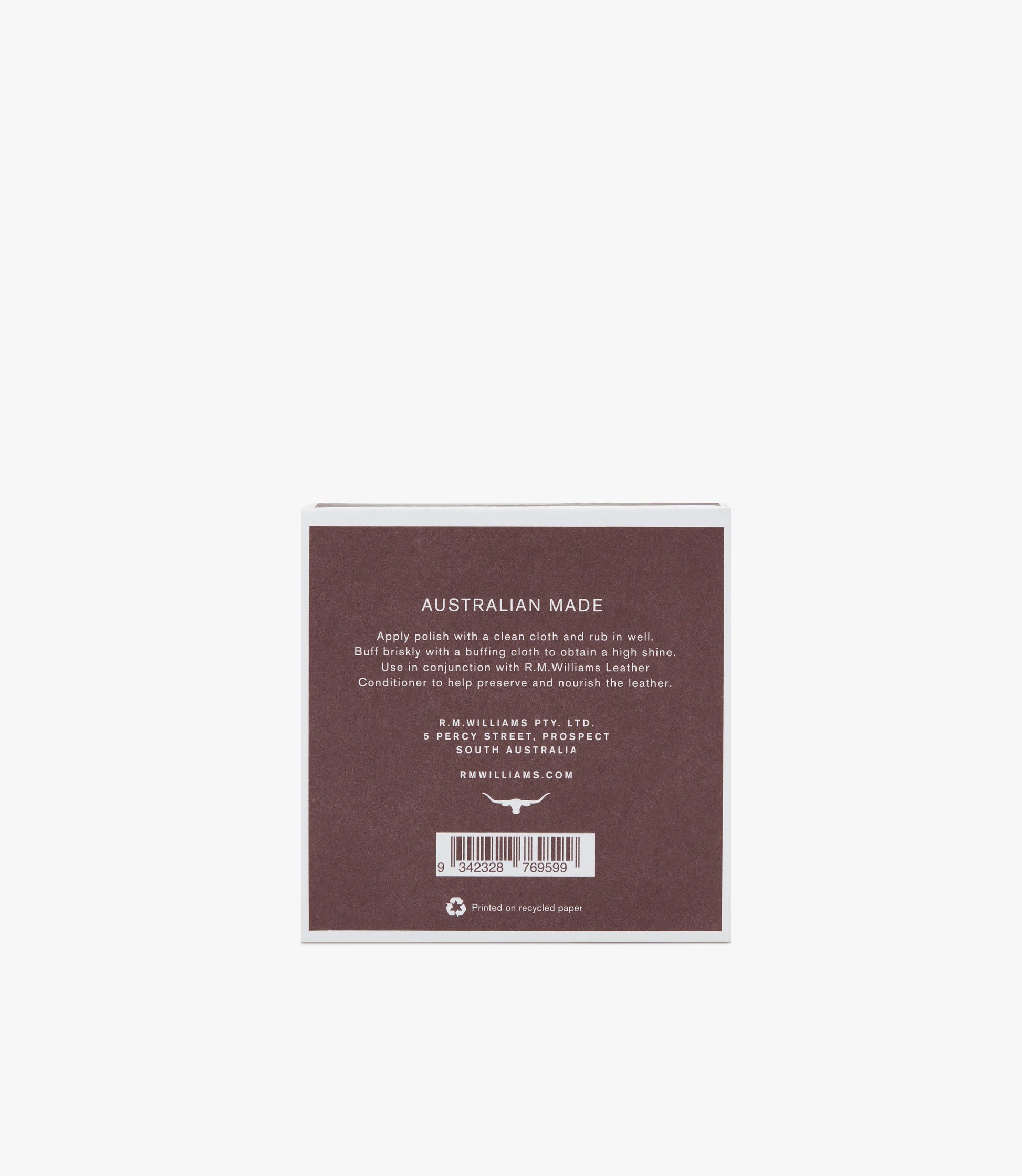 Chestnut top boot polish