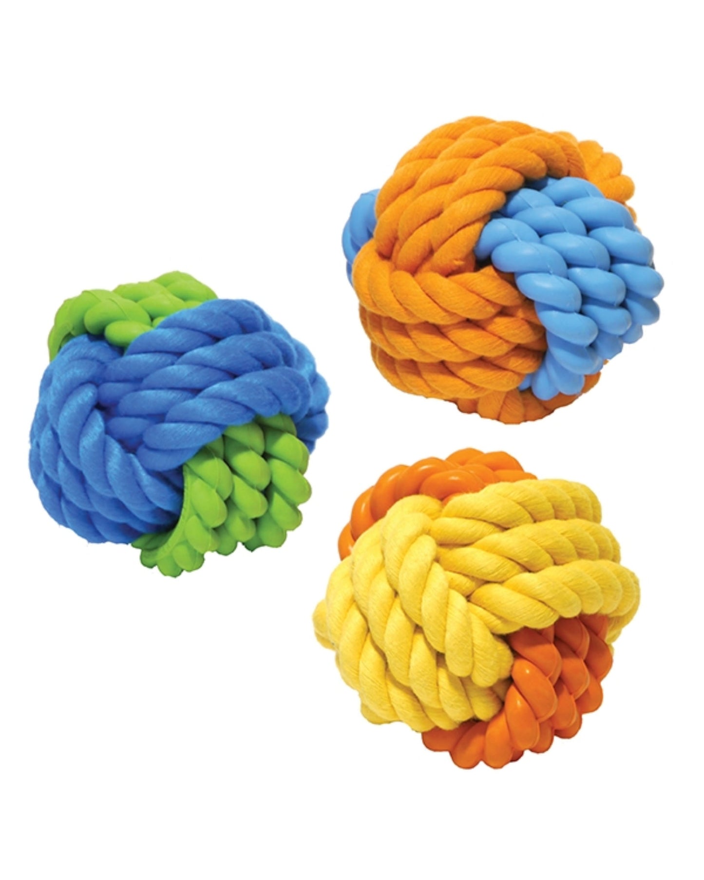 Rubber & Rope Ball