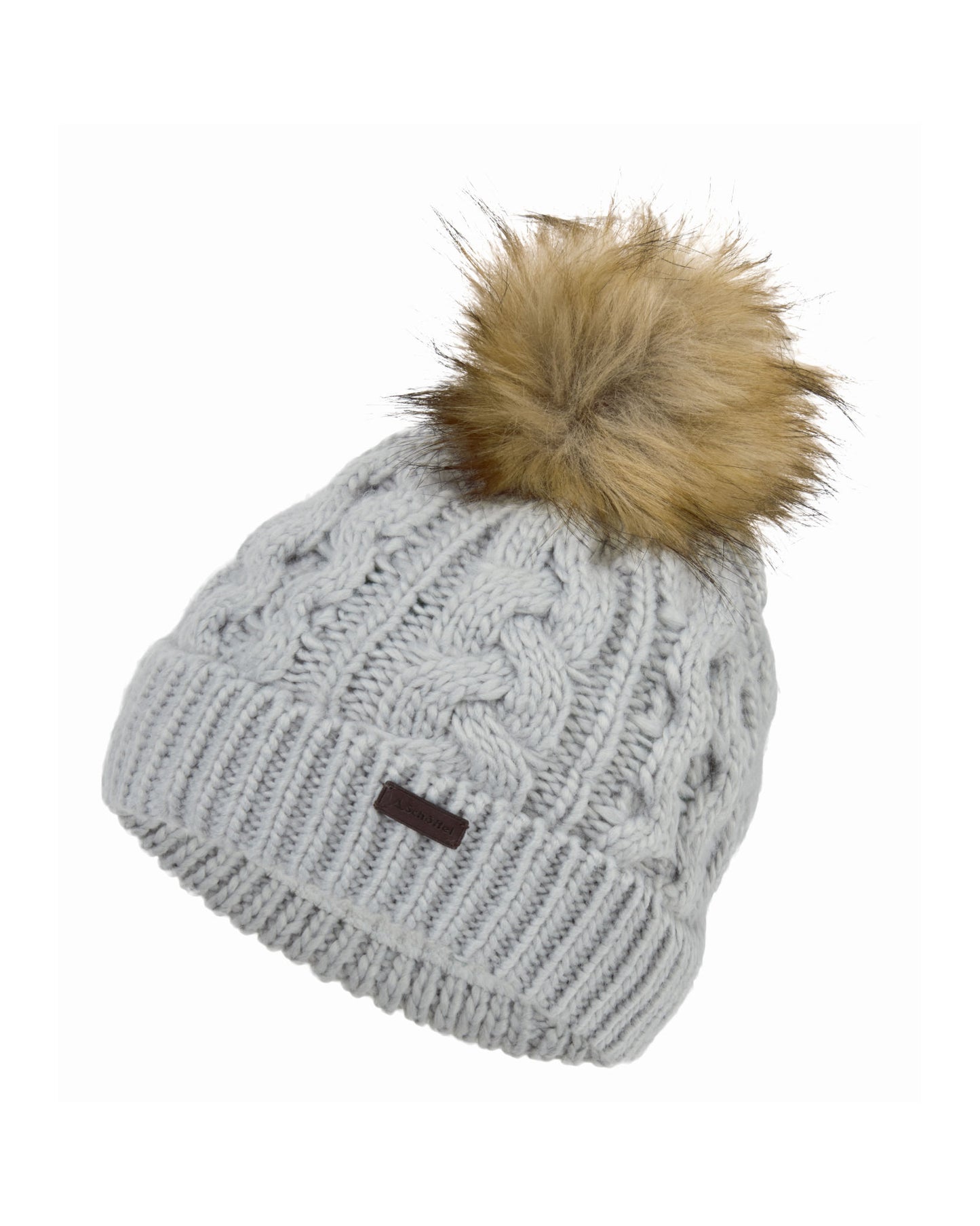 Bakewell Hat & Scarf Set - Silver Grey