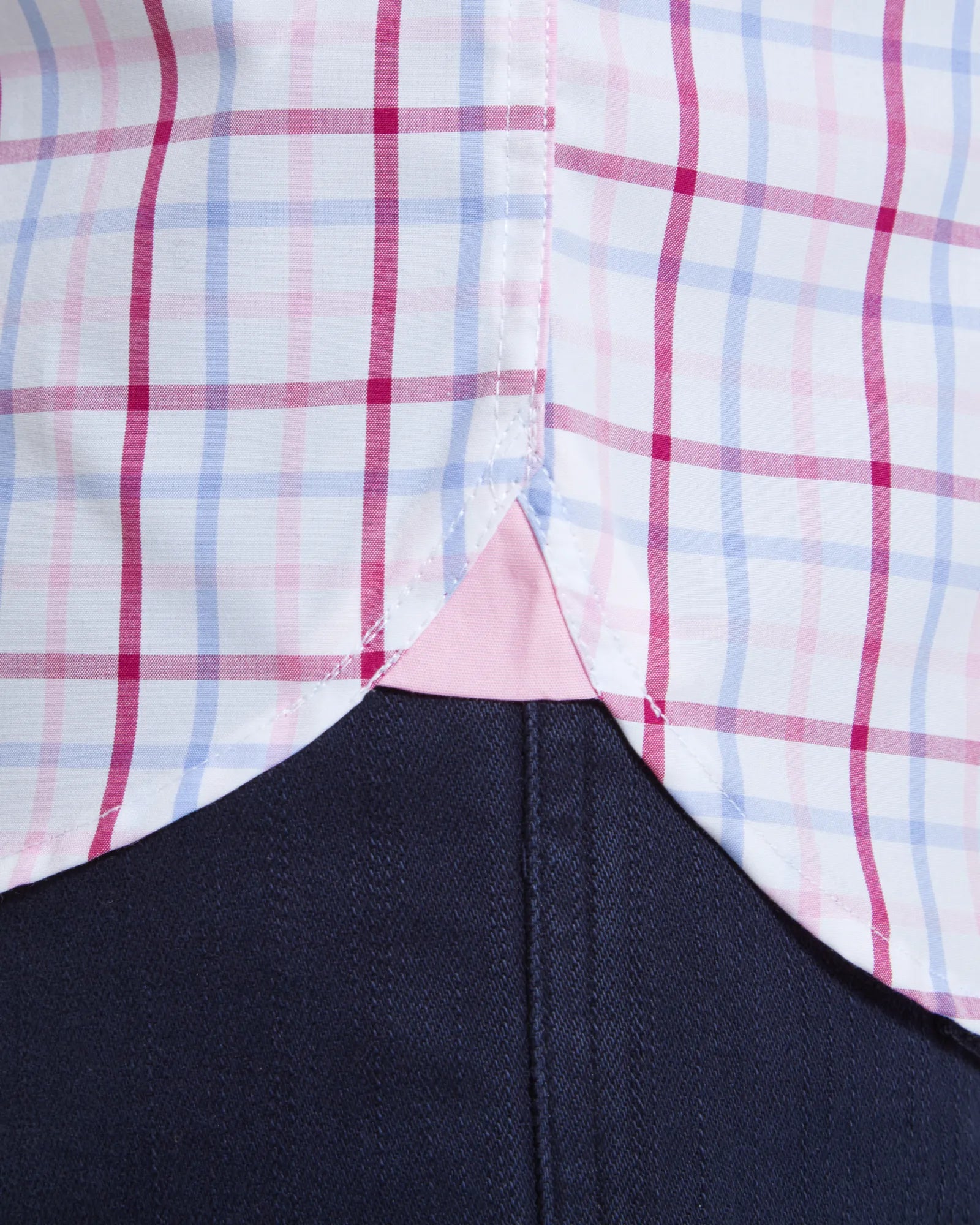 Holkham Classic Shirt - Pink/Blue/Raspberry Check