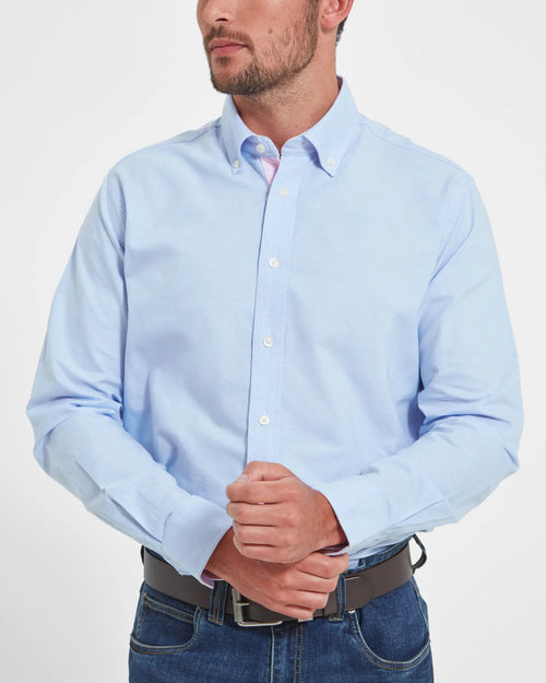 Holt Tailored Shirt - Light Blue