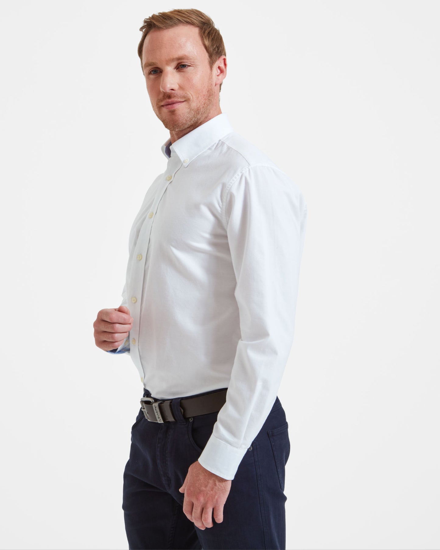 Holt Tailored Shirt - White