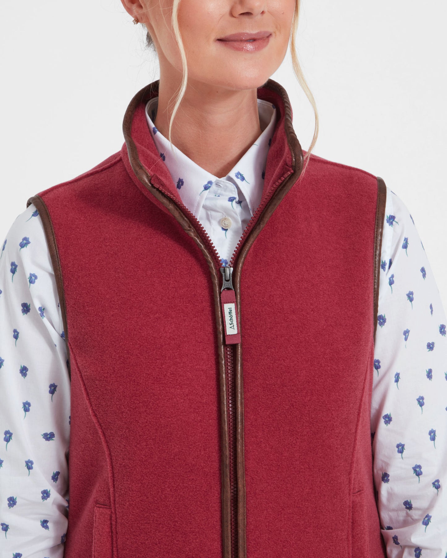 Lyndon II Gilet - Pomegranate