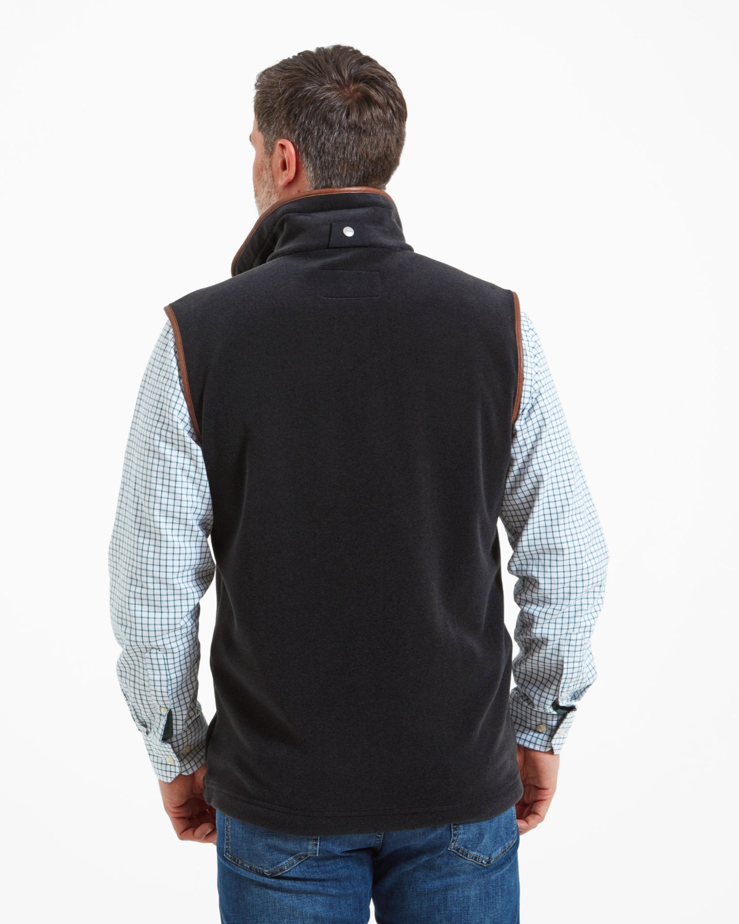 Oakham Fleece Gilet - Gunmetal