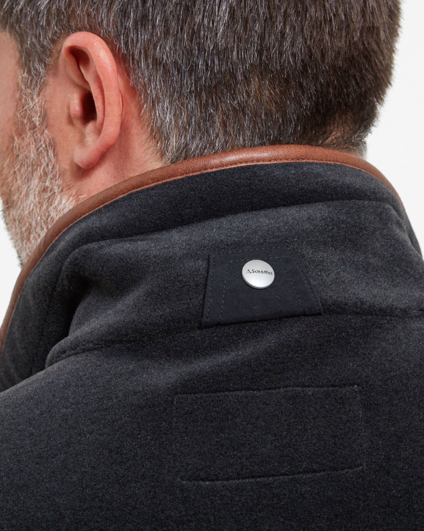 Oakham Gunmetal Fleece Gilet