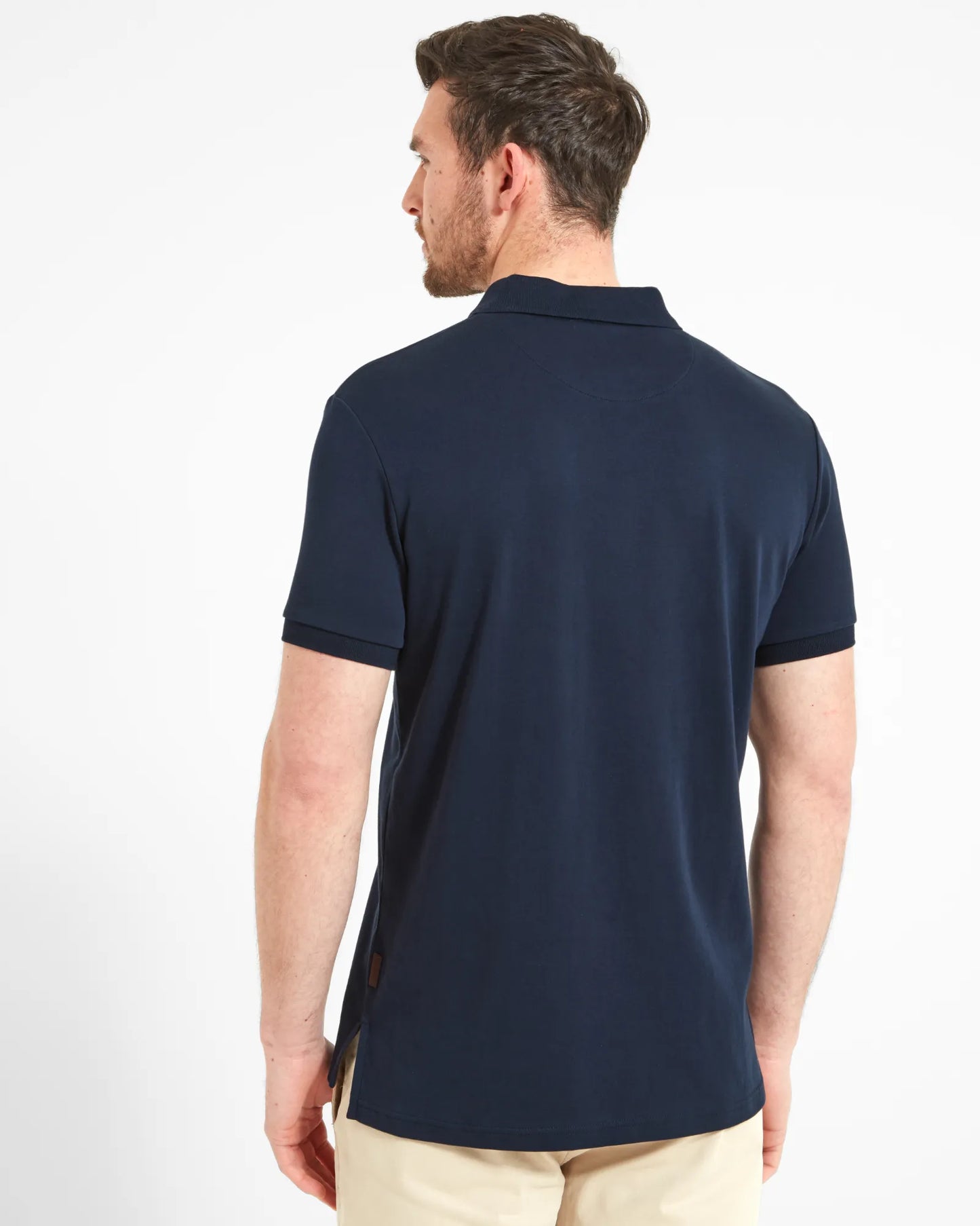 St Ives Jersey Polo - Navy