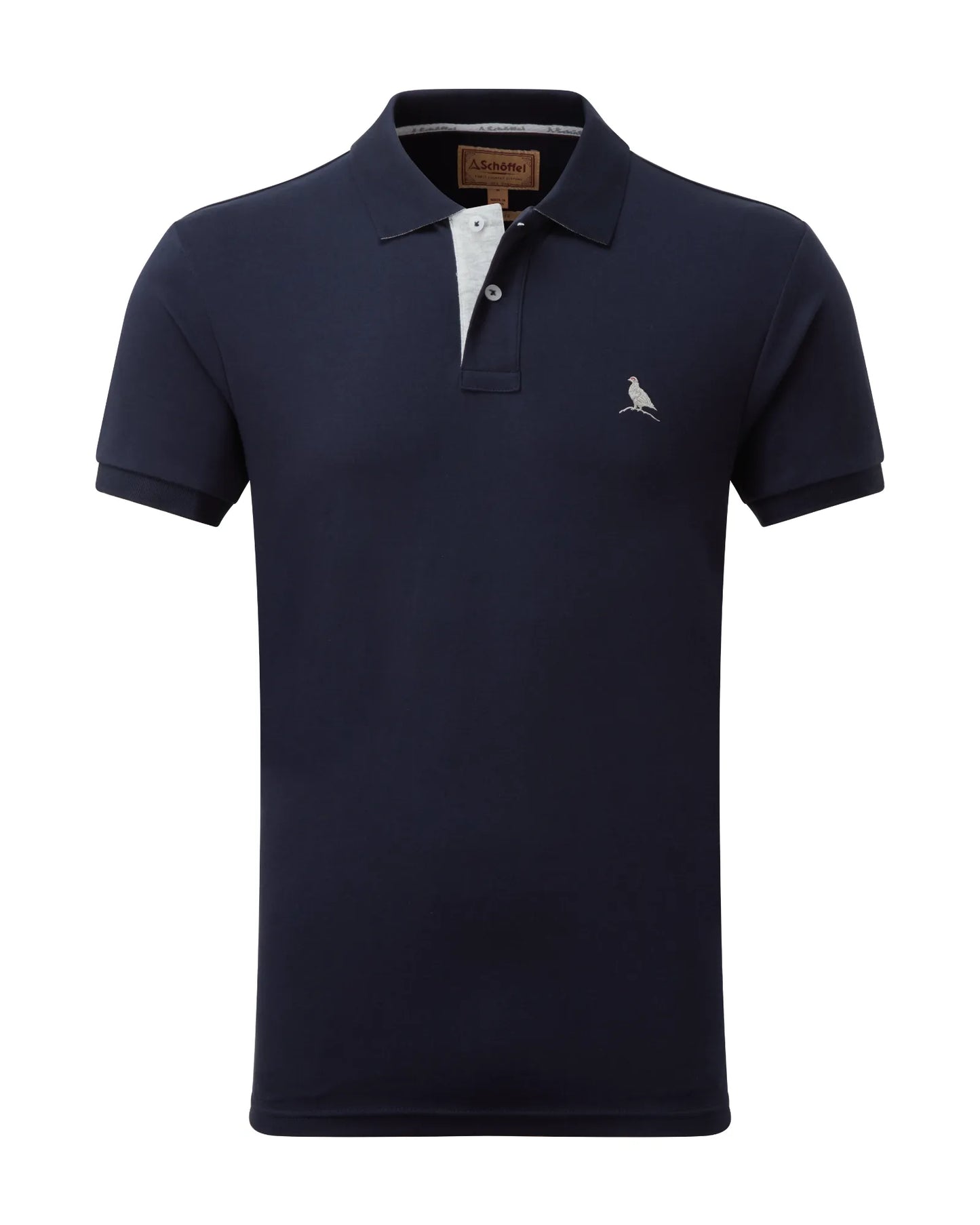 St Ives Jersey Polo - Navy