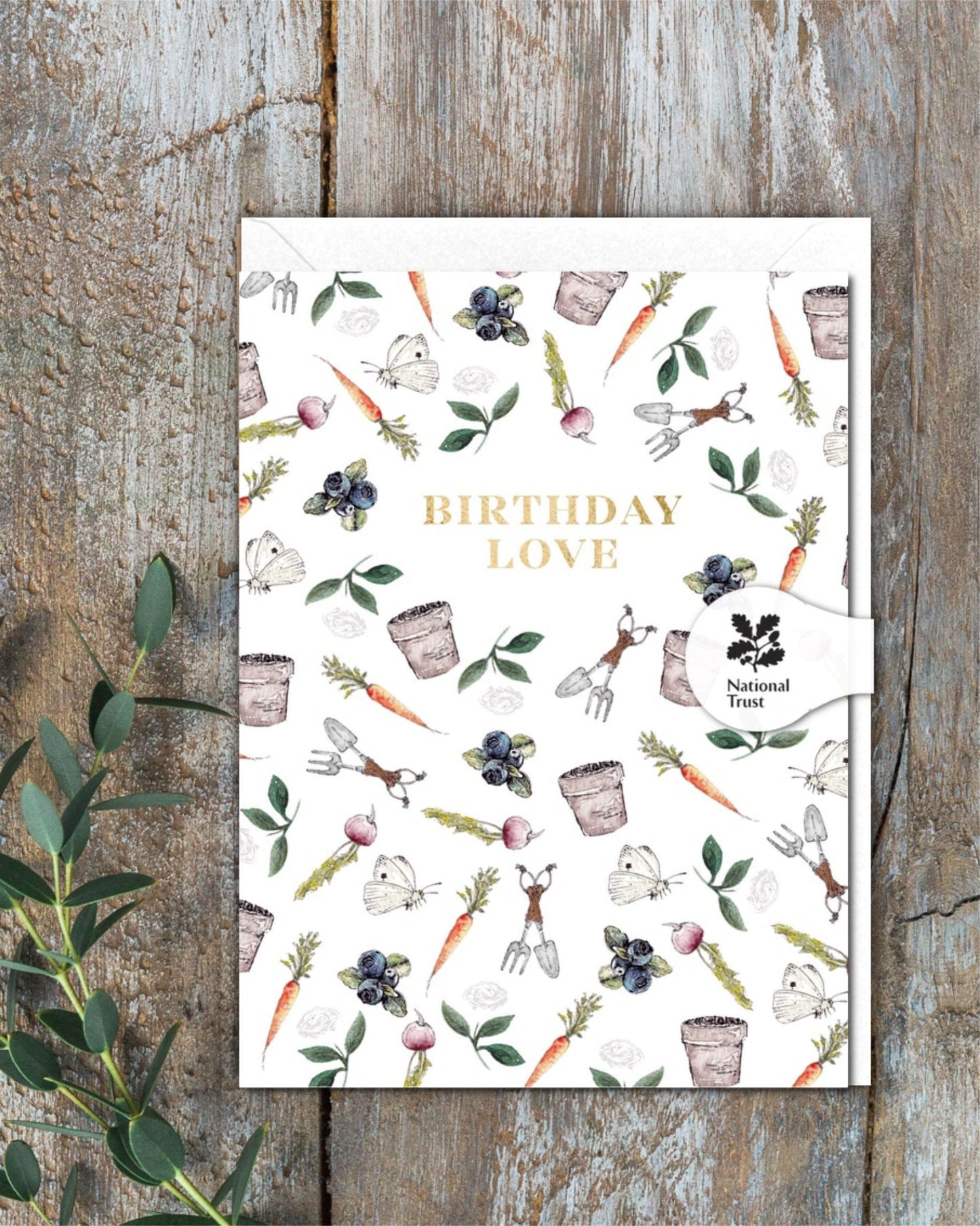 Birthday Love (Gardening) Card