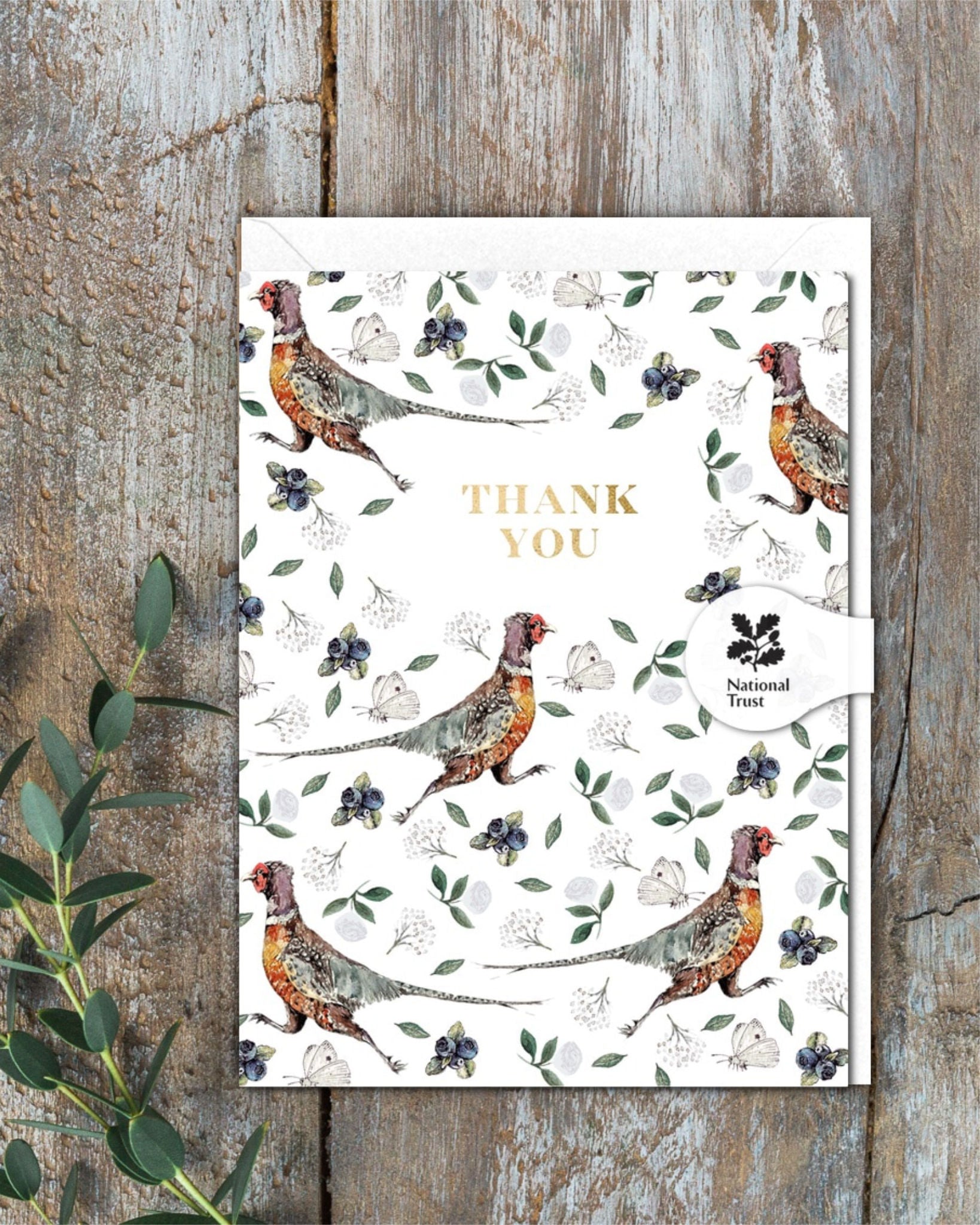 Thank You (Pheasants Pure) Card