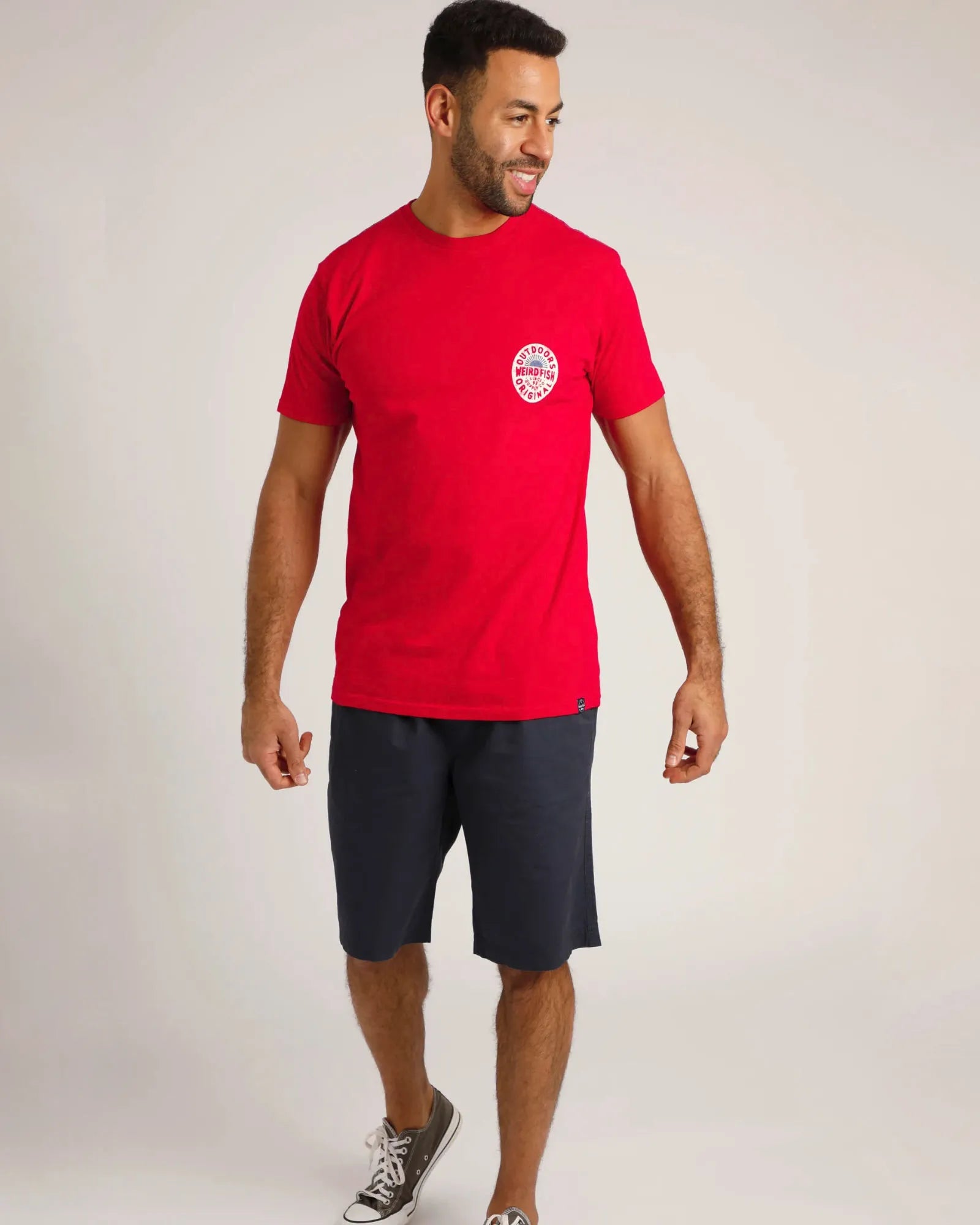 Flinders Organic Cotton T-Shirt - Postbox Red