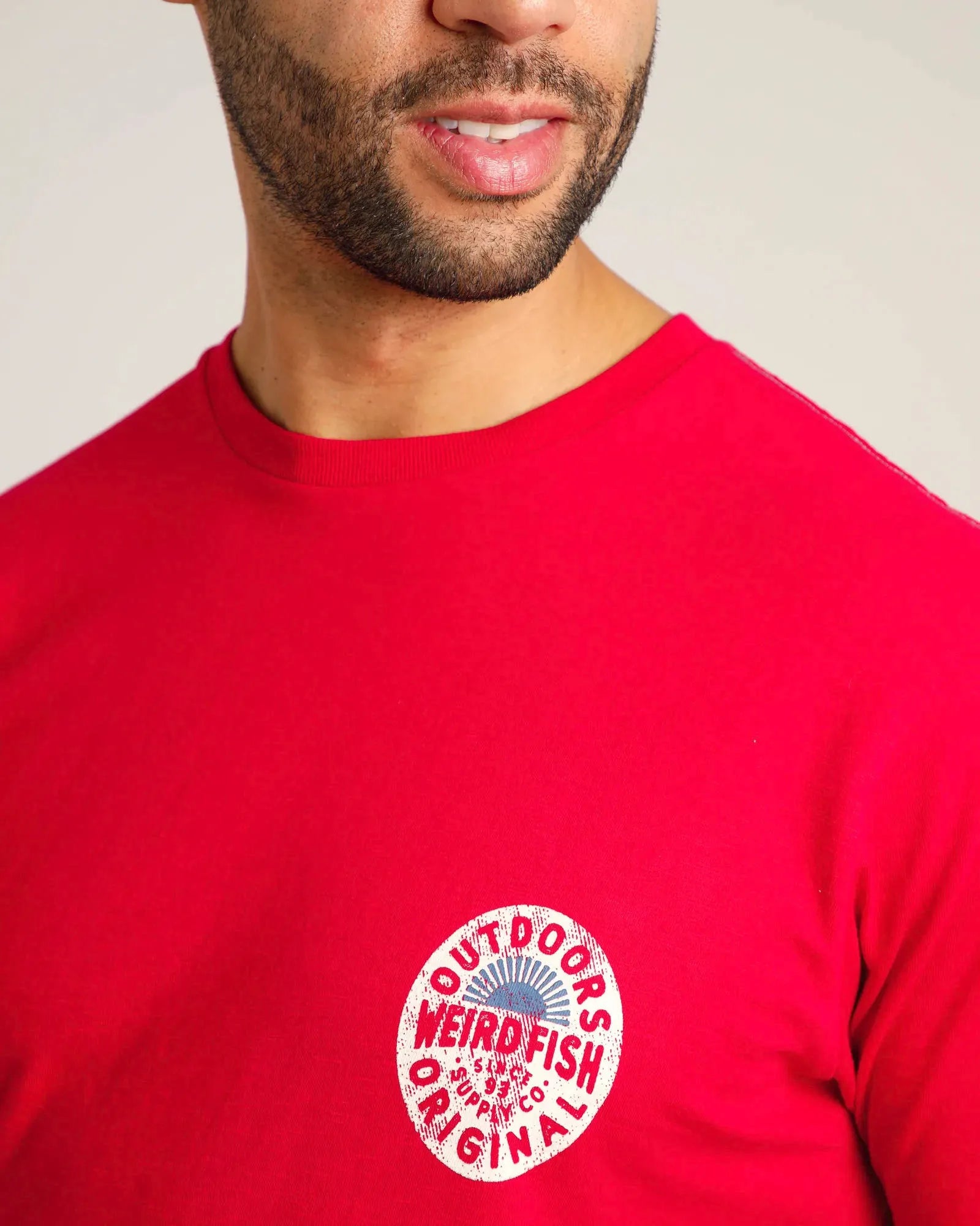 Flinders Organic Cotton T-Shirt - Postbox Red