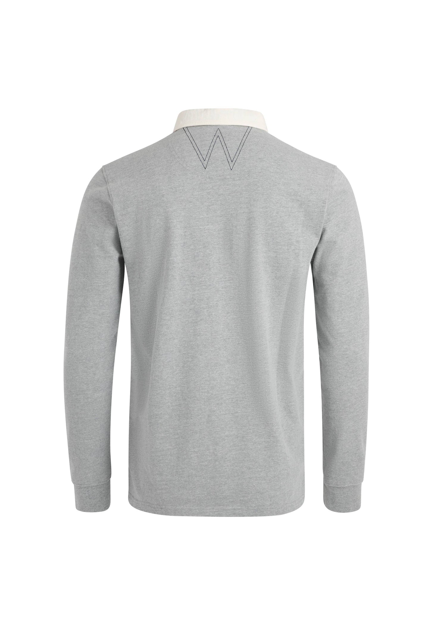 Ollerton Rugby Shirt - Grey Marl