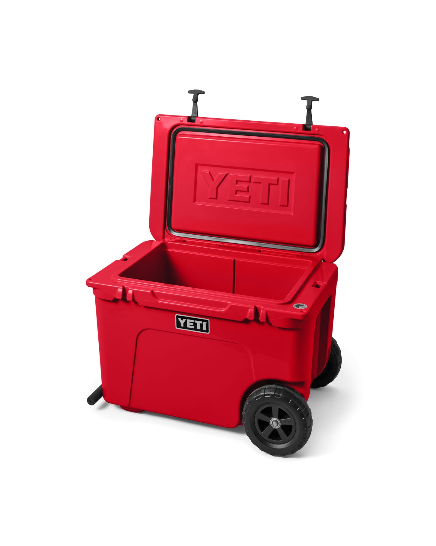 Tundra Haul Wheeled Cool Box - Rescue Red