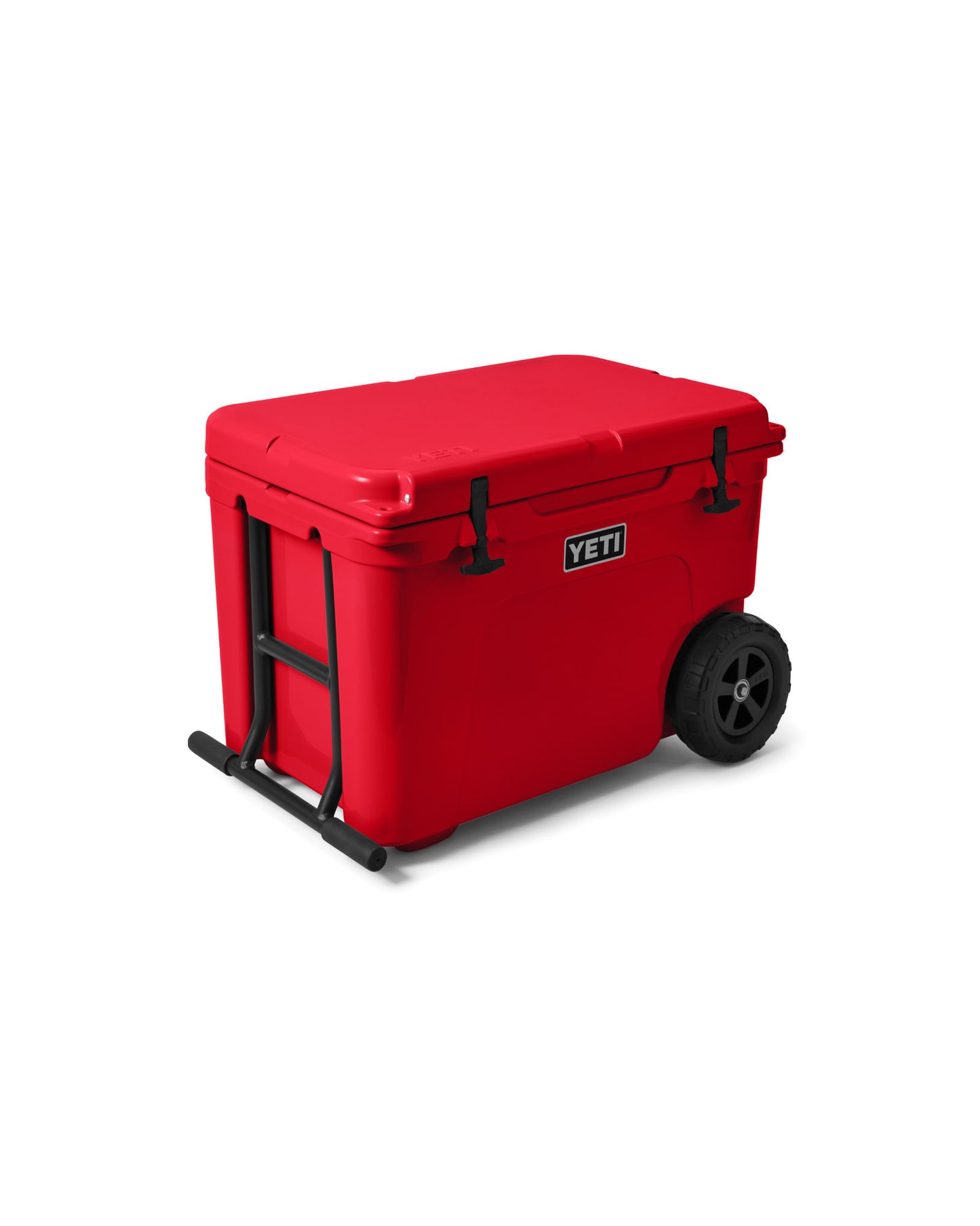 Tundra Haul Wheeled Cool Box - Rescue Red